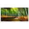 Designart - Arashiyama Bamboo Grove Japan - Oversized Forest Canvas Artwork